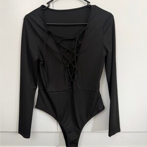 SHEIN Black Bodysuit